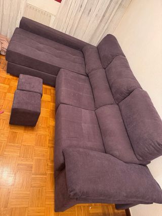 Sofá modular con chaise longue