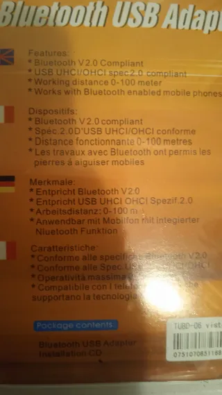 Adattatore USB Bluetooth Media Magic