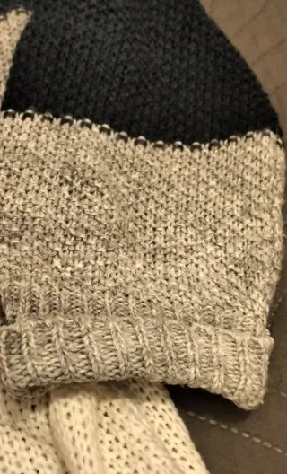 Jersey de punto con diseño a rayas