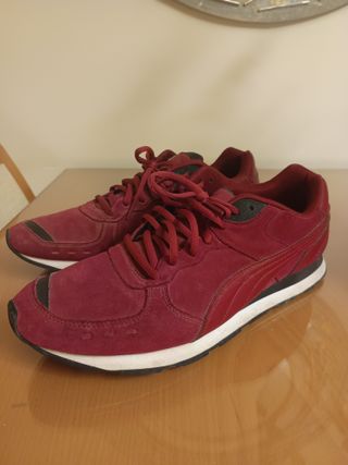 Zapatillas Puma color granate Talla 45