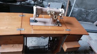 Máquina de coser Singer antigua
