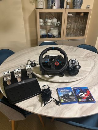 Volante Logitech G29 + Pedales + Cambio de Marcha