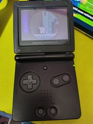 Game Boy Advance SP ags 001 + 4 giochi
