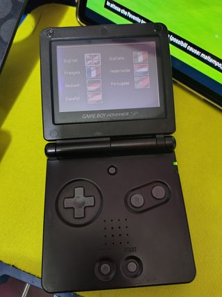 Game Boy Advance SP ags 001 + 4 giochi