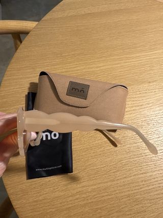 Gafas de sol Moo beige y marrones