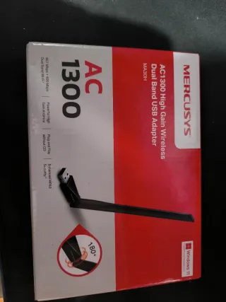 Adaptador USB WiFi Mercusys AC1300