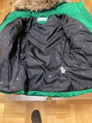 Parka Moda Piu Anna Mujer Talla L Verde