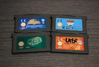Súper lote x4 juegos Game Boy Advance SP por 15€