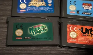 Súper lote x4 juegos Game Boy Advance SP por 15€