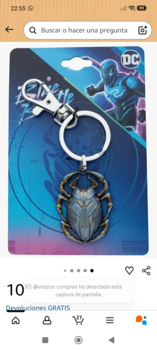 Llavero Marvel Rompetormentas Thor sin estrenar