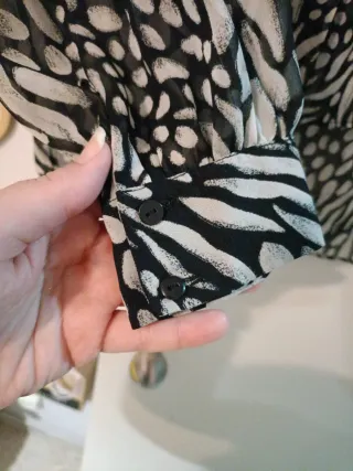 Blusa Zara Estampada