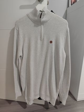 Jersey Springfield cuello alto cremallera XL