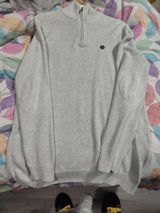 Jersey Springfield cuello alto cremallera XL