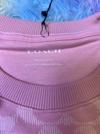 Sudadera Coach Rosa Monogram