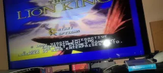 El Rey León Sega Mega Drive.