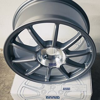 LLANTAS BRAID FULLRACE FLOWFORMING 18" DARK GREY