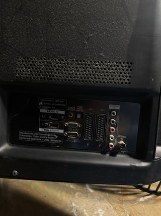 Televisión LG Negra