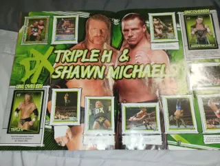 Álbum WWE Superstars Uncovered Sticker Collection