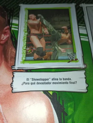 Álbum WWE Superstars Uncovered Sticker Collection