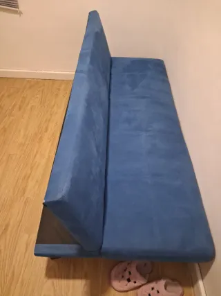 Sofá Cama Azul