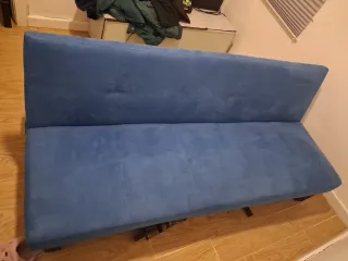 Sofá Cama Azul