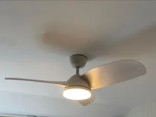 Ventilador techo luz invierno/verano