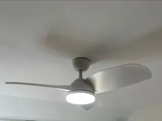 Ventilador techo luz invierno/verano