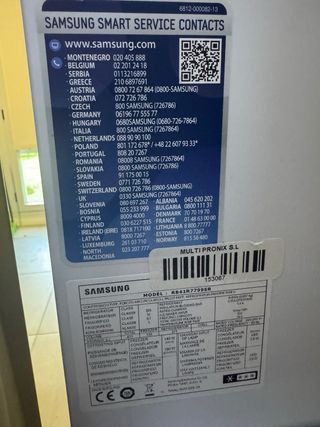 Nevera Samsung Acero Inoxidable