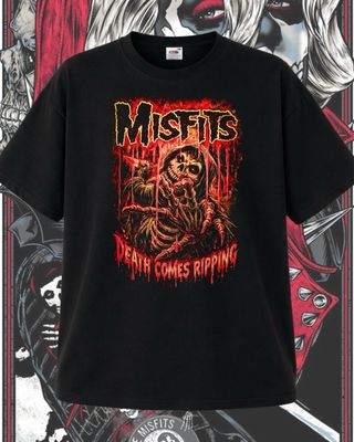Maglietta Misfits T-shirt rock stile vintage