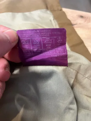 Chaqueta Harrington Vintage Burberrys' Camel