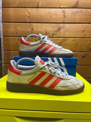 Adidas Spezial Talla 41 1/3 Beige/Rojo