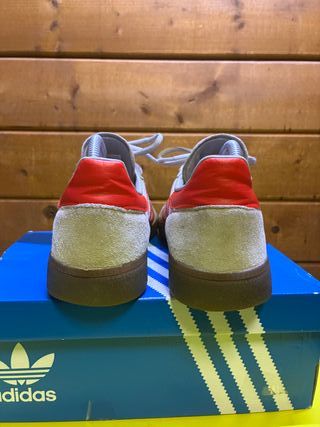 Adidas Spezial Talla 41 1/3 Beige/Rojo
