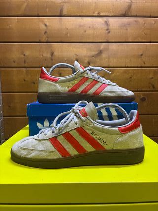 Adidas Spezial Talla 41 1/3 Beige/Rojo