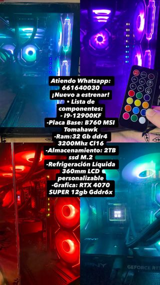 ORDENADOR GAMING  ¡NUEVO A ESTRENAR!