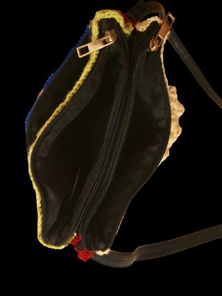 Bolsa Vintage Multicolor Tejida