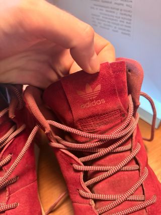 Zapatillas Adidas Rojas