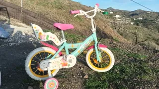 Bicicleta Peppa Pig 14 Azul y Rosa