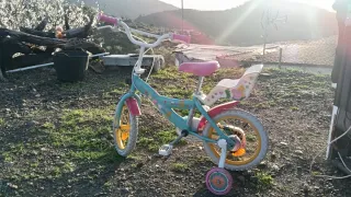 Bicicleta Peppa Pig 14 Azul y Rosa