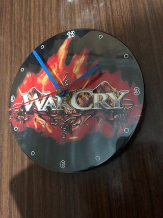 Reloj de pared WAR CRY