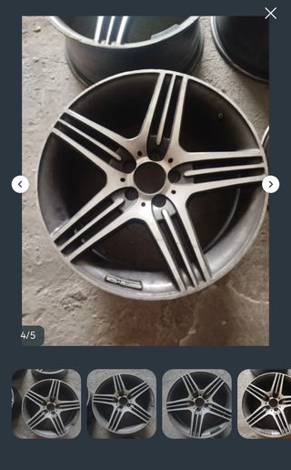 Llantas Mercedes 18 AMG 5x112