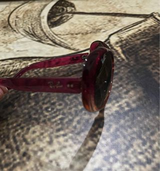 Gafas de sol Ray-Ban niña rojas y marrones