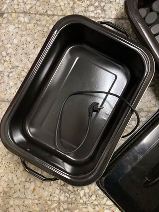 Calienta piedras aluminio