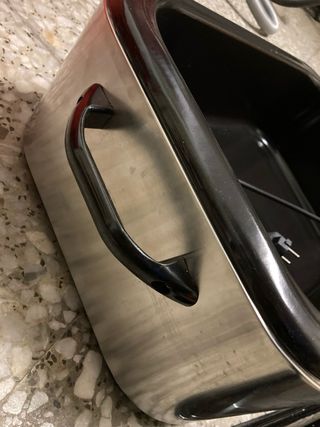 Calienta piedras aluminio