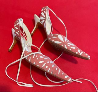 Zapatos y bolso fiesta Carmen Poveda T36.5