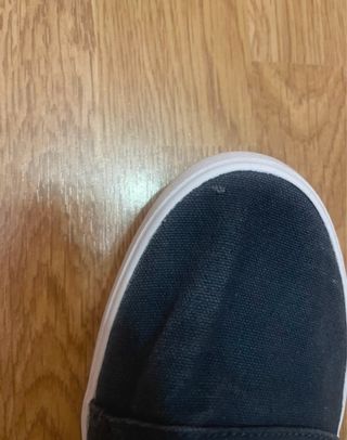 Zapatillas Lona Lacoste Negras y Azules