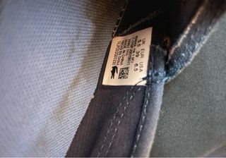 Zapatillas Lona Lacoste Negras y Azules