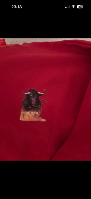Sudadera taurina roja