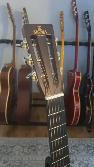 Guitarra acústica Sigma 000-15S+