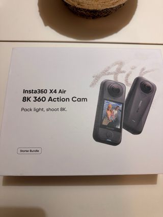 Insta360 X4 Air Cámara 360 Negra