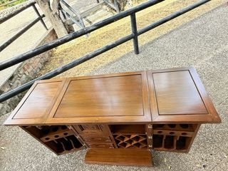 Mueble Bar Madera Teca Maciza